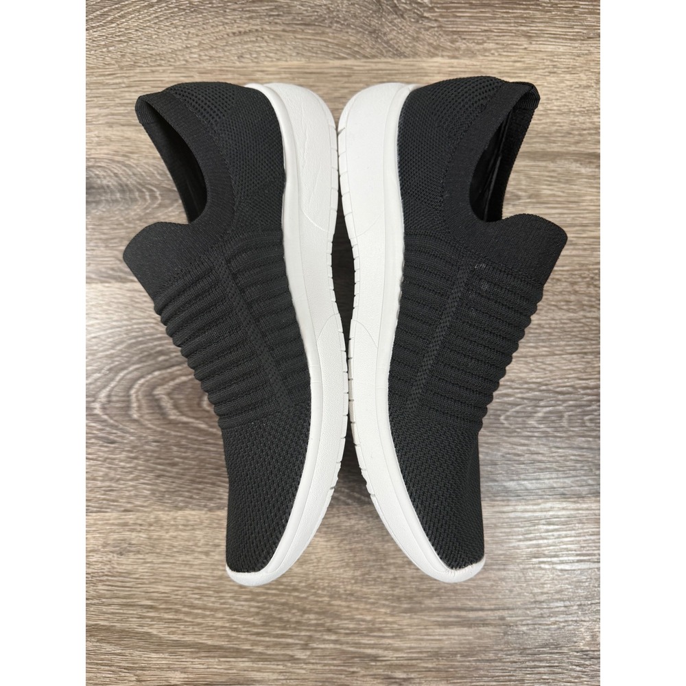 Blondo Karen Waterproof Black Knit Slip On Sneakers Women's 8M Athletic Shoes - Picture 4 of 8